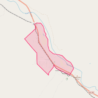 Map of Bylas