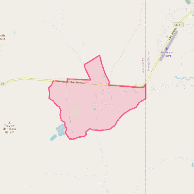 Map of Canyon Day