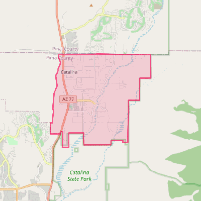 Map of Catalina