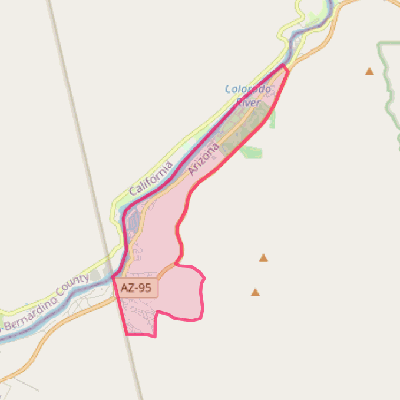 Map of Cienega Springs