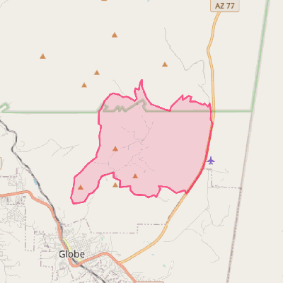 Map of Copper Hill