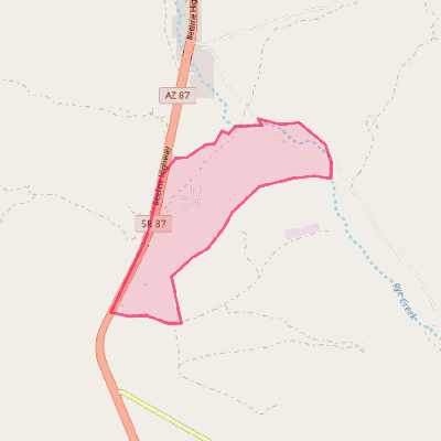 Map of Deer Creek