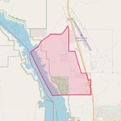 Map of Desert Hills