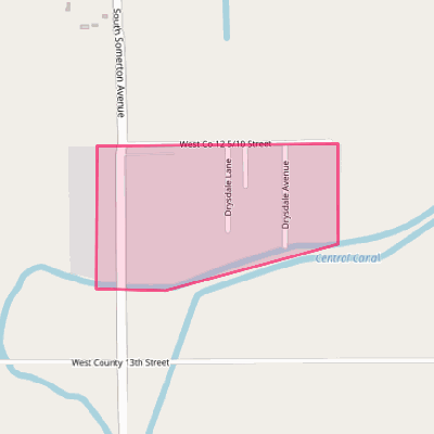 Map of Drysdale