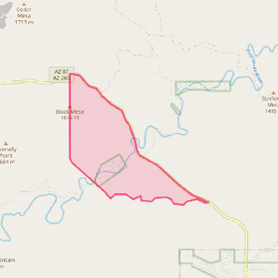 Map of East Verde Estates