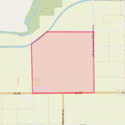 Map of El Prado Estates