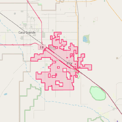 Map of Eloy