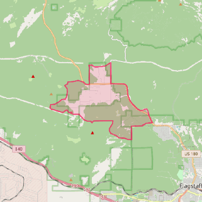 Map of Fort Valley