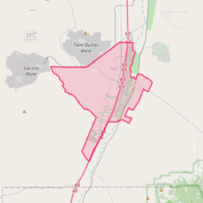 Map of Green Valley