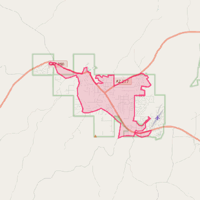 Map of Heber-Overgaard