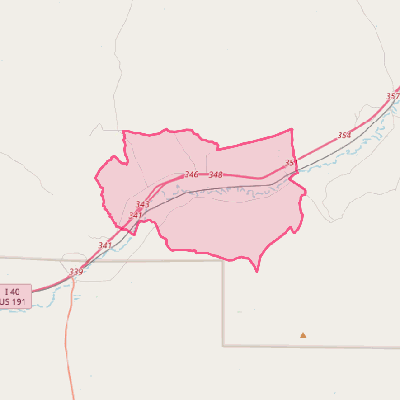 Map of Houck