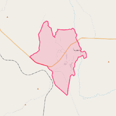 Map of Kaibito