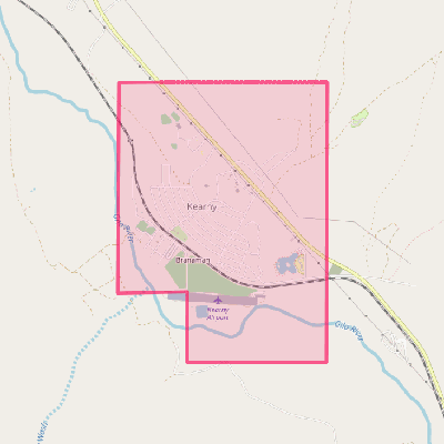 Map of Kearny