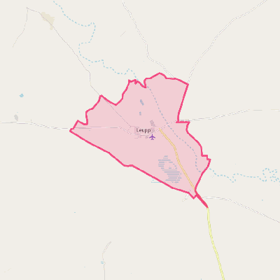 Map of Leupp