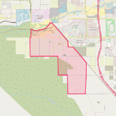 Map of Maricopa Colony