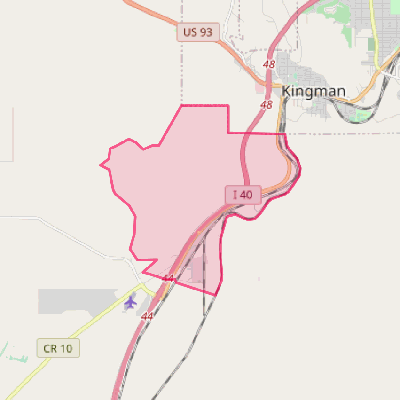 Map of McConnico