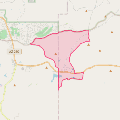 Map of McNary