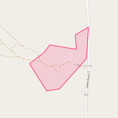 Map of Oak Springs