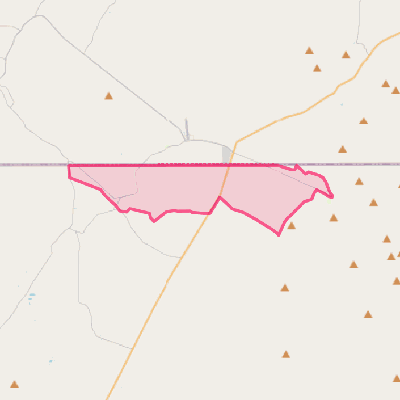 Map of Oljato-Monument Valley