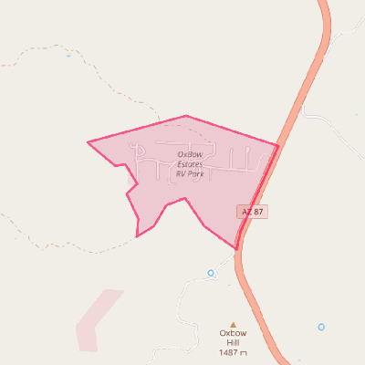 Map of Oxbow Estates