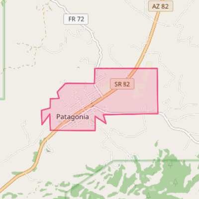 Map of Patagonia