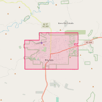 Map of Payson