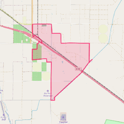 Map of Picacho