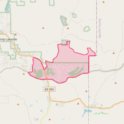 Map of Pinetop Country Club