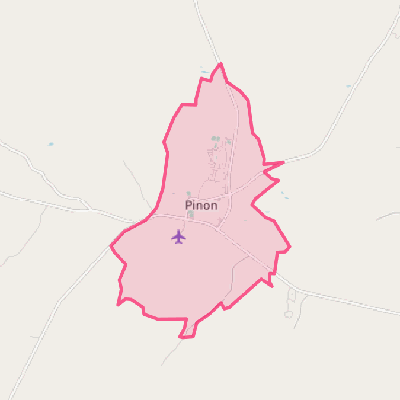 Map of Pinon