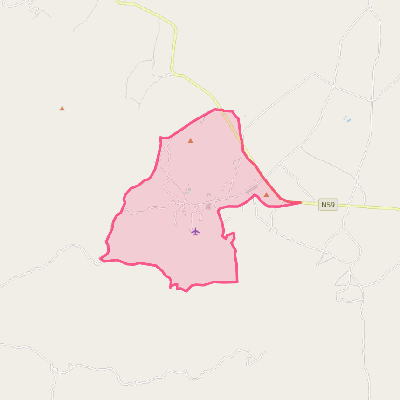 Map of Rough Rock