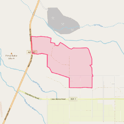 Map of Sacate Village