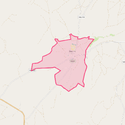 Map of Shonto