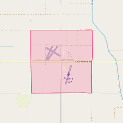 Map of Stanfield