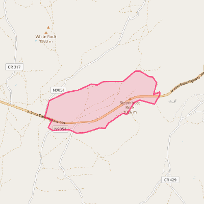 Map of Steamboat