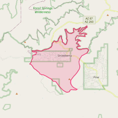 Map of Strawberry