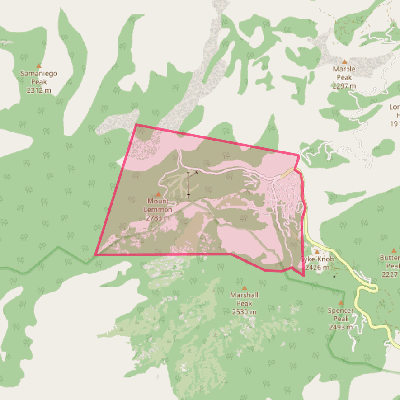 Map of Summerhaven