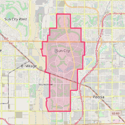 Map of Sun City