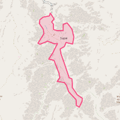 Map of Supai