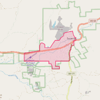 Map of Superior