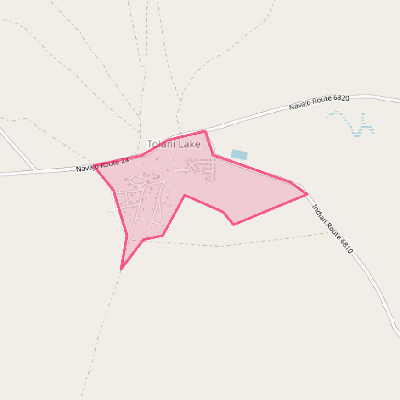 Map of Tolani Lake