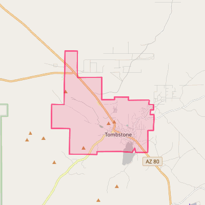 Map of Tombstone