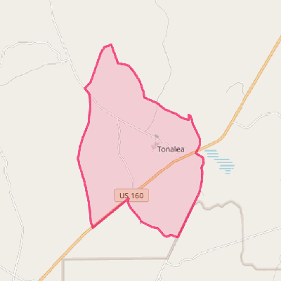 Map of Tonalea