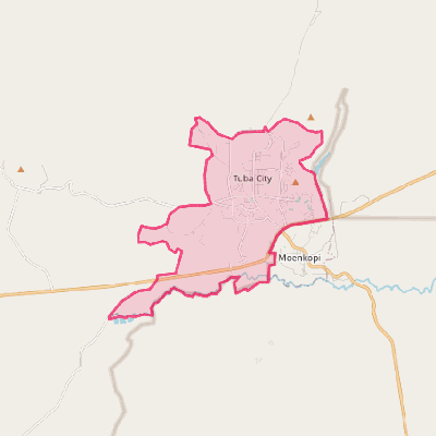 Map of Tuba City