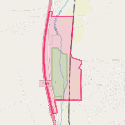 Map of Tumacacori-Carmen