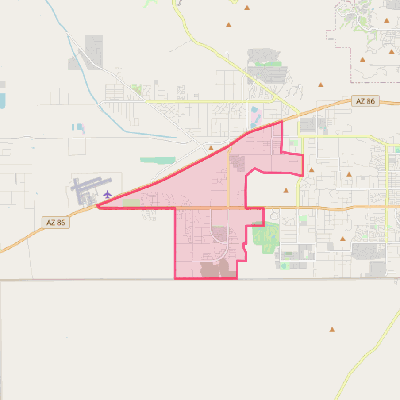 Map of Valencia West