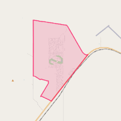 Map of Valle Vista