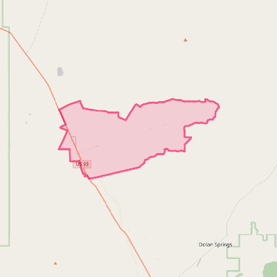 Map of White Hills