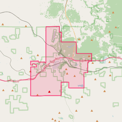 Map of Williams