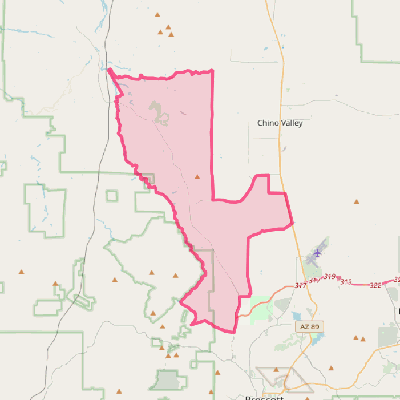 Map of Williamson