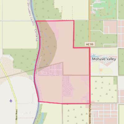 Map of Willow Valley